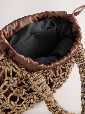 Next Дамска чанта в кафяво