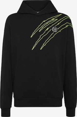 Plein Sport Sweatshirt 'Scratch' in Black: front