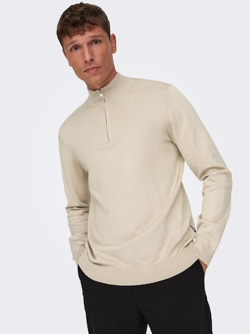 Only & Sons Pullover 'Wyler' i grå