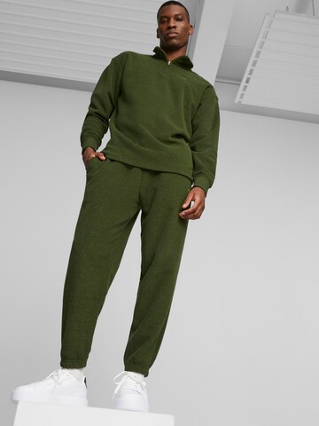 PUMA - Tapered Pantalón en verde