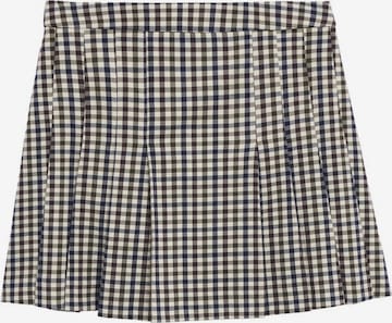 MANGO Skirt 'Grunge' in Beige: front