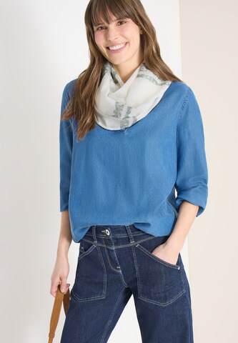 CECIL Tube Scarf in White: front