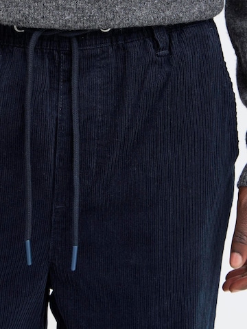BLEND Loosefit Chinohose ' BHMalvin-Cord ' in Blau