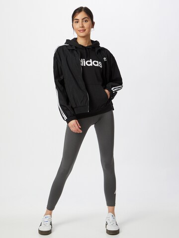 ADIDAS SPORTSWEAR Sportovní mikina 'Essentials Logo' – černá
