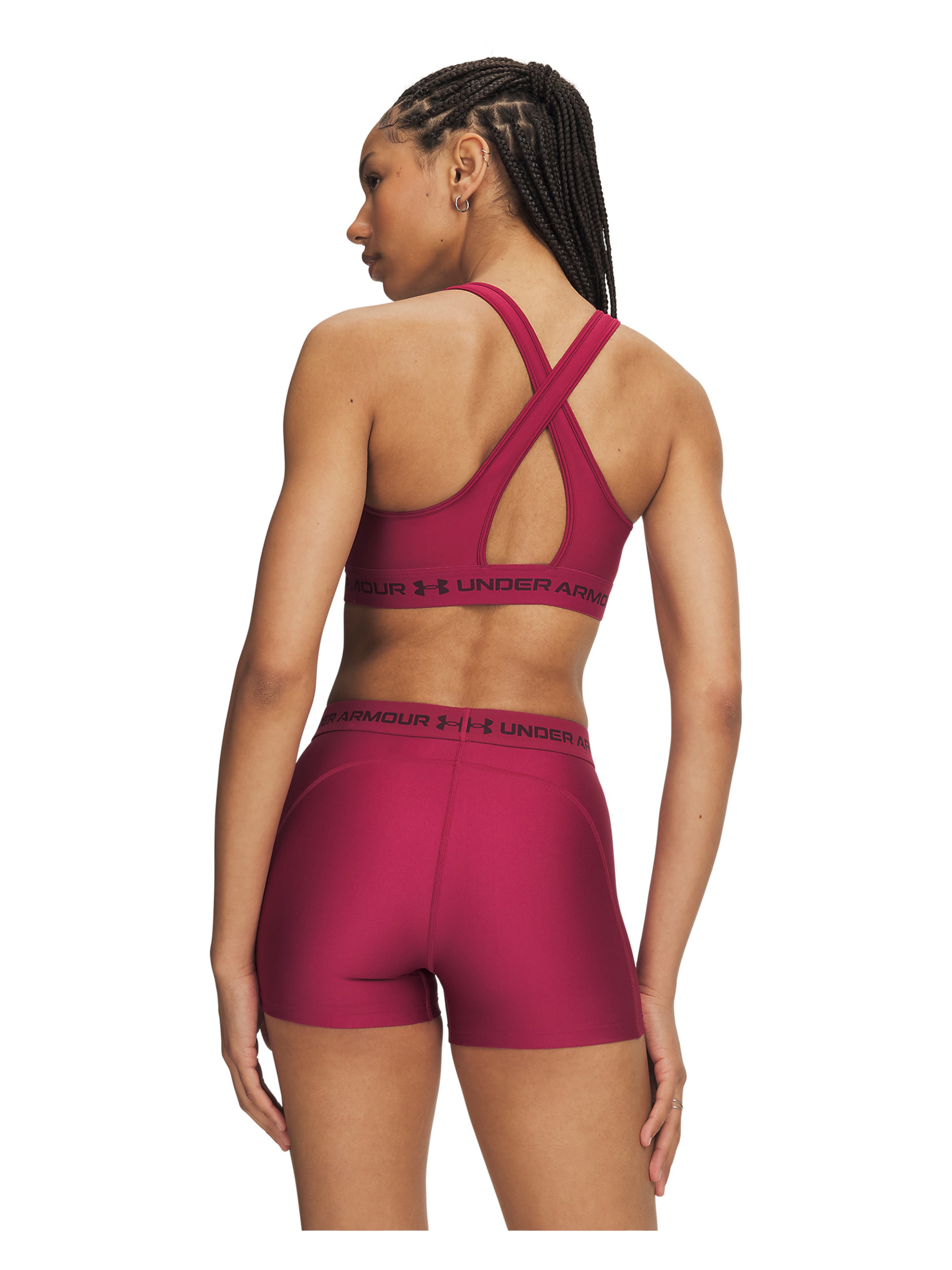 UNDER ARMOUR Bralette Sports Bra in Red