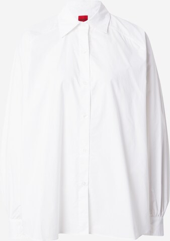 Camicia da donna 'Erinnia' di HUGO in bianco: frontale