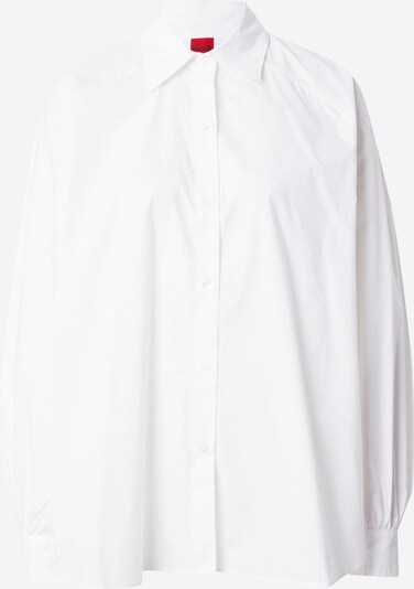 HUGO Blouse 'Erinnia' in de kleur Wit, Productweergave