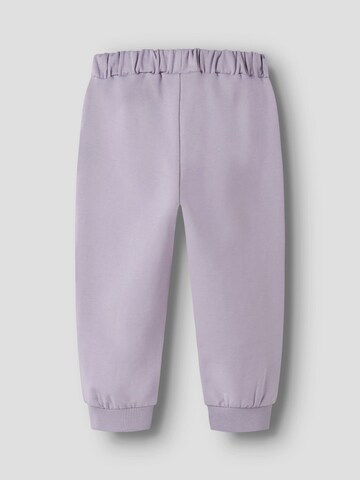 NAME IT - Tapered Pantalón 'Paw Patrol' en lila