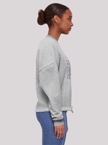 Sweat-shirt 'Skelett Paar Valentinstag' F4NT4STIC en gris