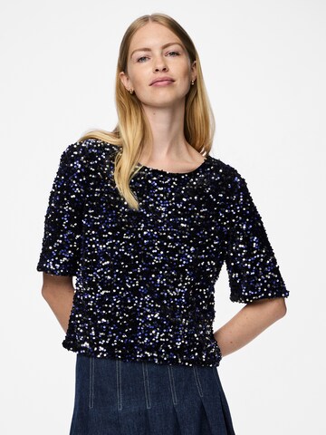 PIECES Blouse 'Kam' in Black: front