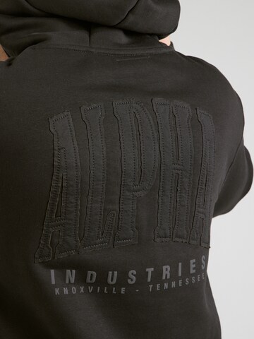 ALPHA INDUSTRIES Dressipluus 'Coach', värv must