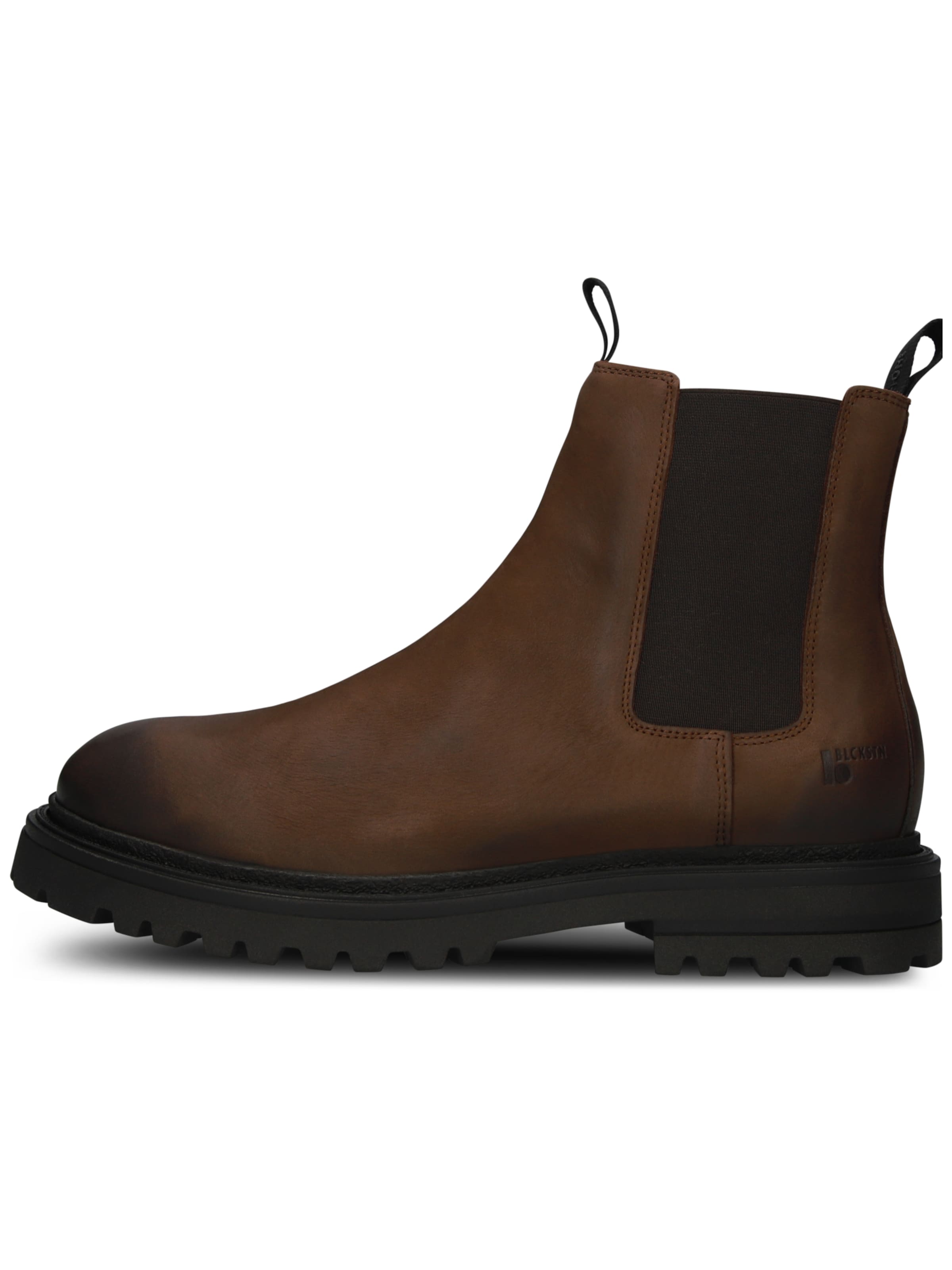 BLACKSTONE - Botas Chelsea en marrón: frente