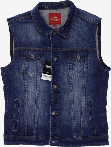 EDC BY ESPRIT Vest in L in Blue: front