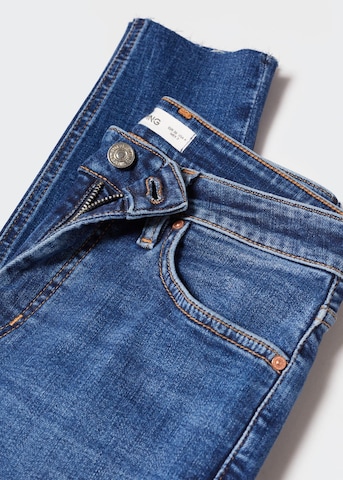MANGO Skinny Jeans 'Isa' in Blauw