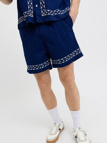JACK & JONES - Pierna ancha Pantalón en azul