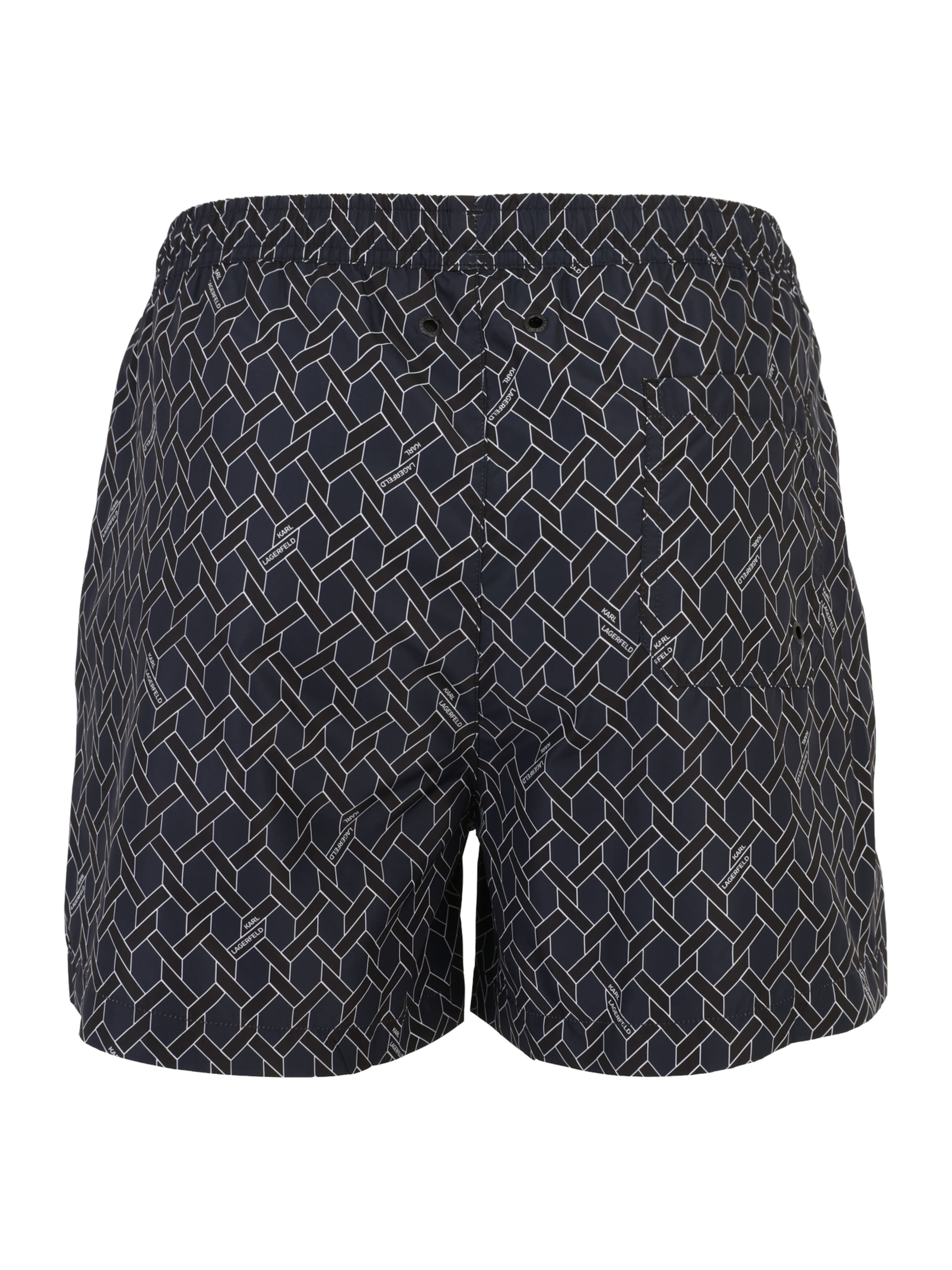 Karl Lagerfeld Zwemshorts in Blauw