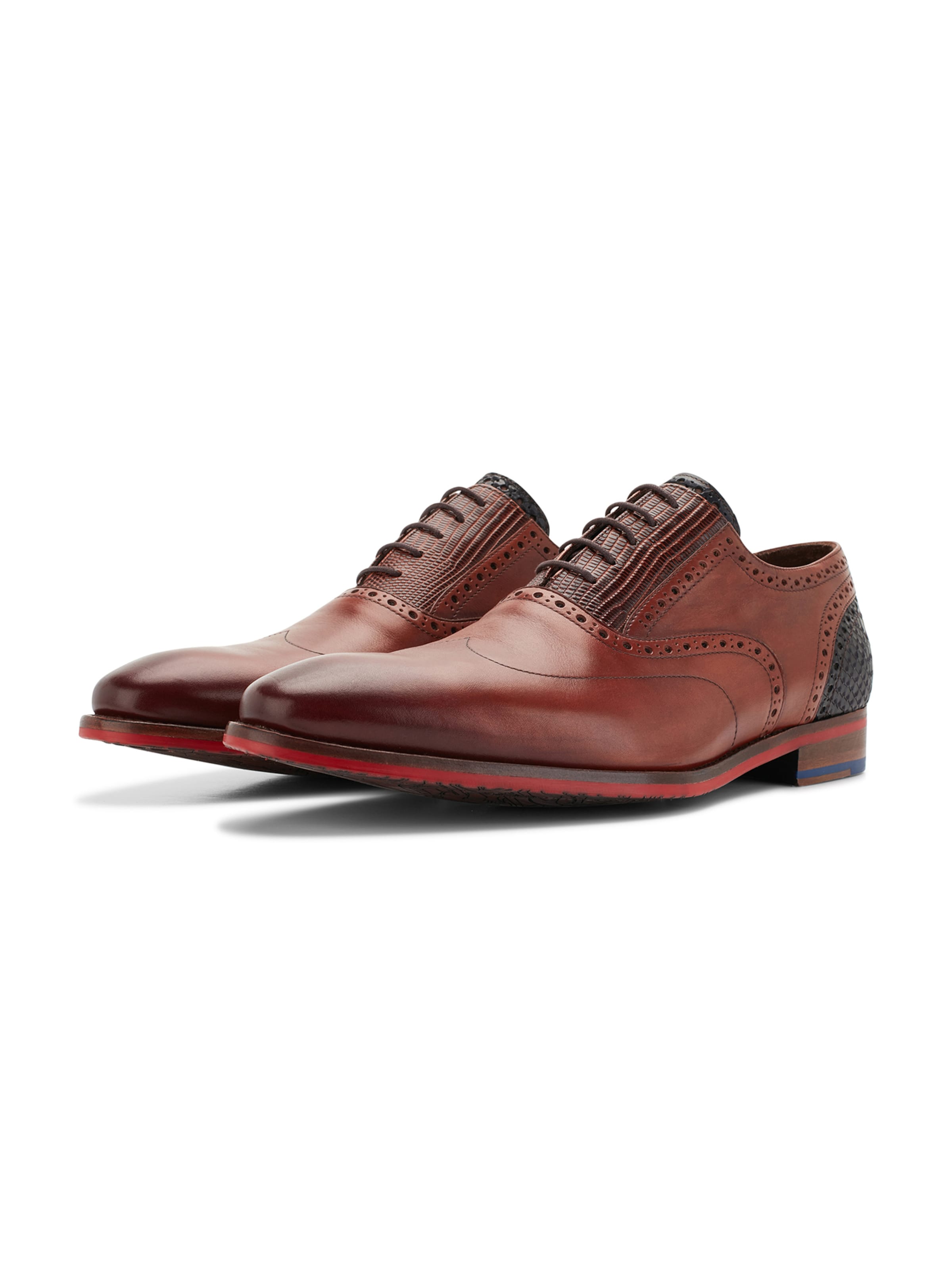 Chaussure à lacets 'De Stapper 03' Floris van Bommel en marron