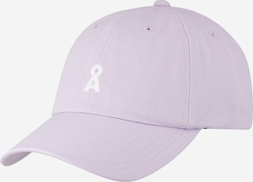 Cappello da baseball 'YAANIS' di ARMEDANGELS in lilla: frontale
