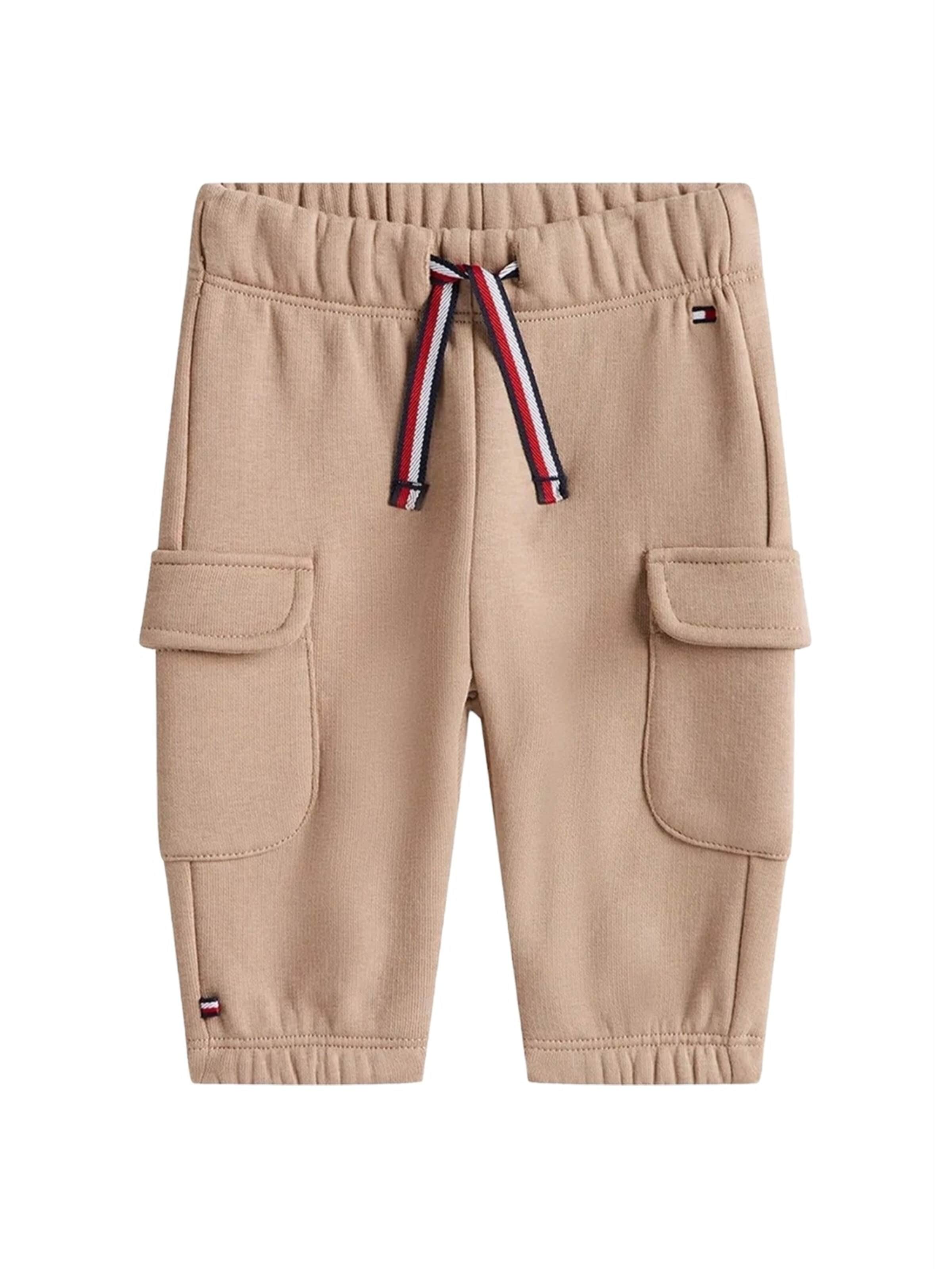 Tommy Hilfiger Kids Pantalon en 68 en beige, Vue avec produit