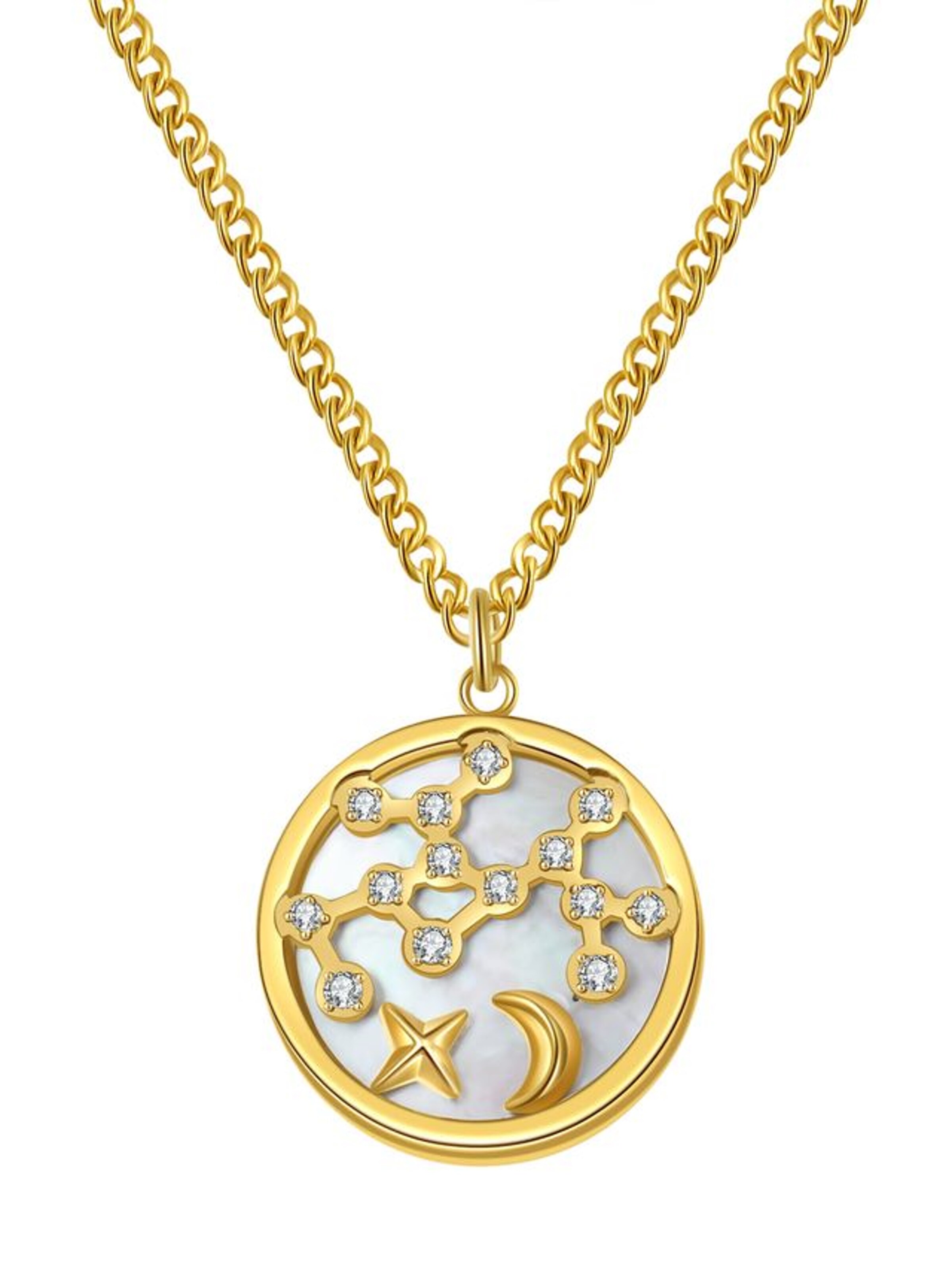 Collana 'Stellar Sagittarius' di Hey Happiness in oro