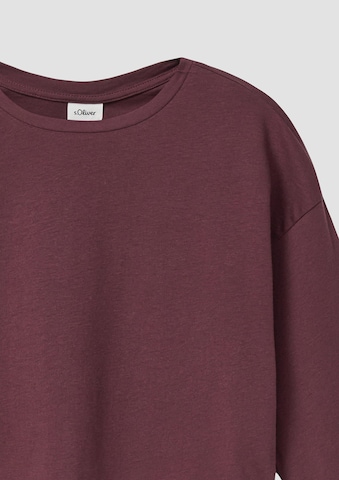 T-Shirt s.Oliver en rouge