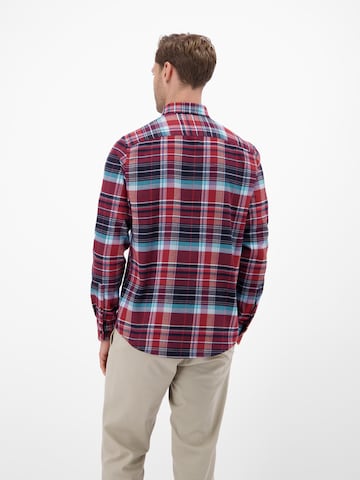 LERROS Regular fit Button Up Shirt in Red