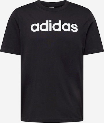 ADIDAS SPORTSWEAR Μπλουζάκι 'Essentials' σε μαύρο: μπροστά