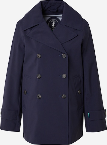 SAVE THE DUCK Between-Seasons Coat 'SOFI' in Blue: front