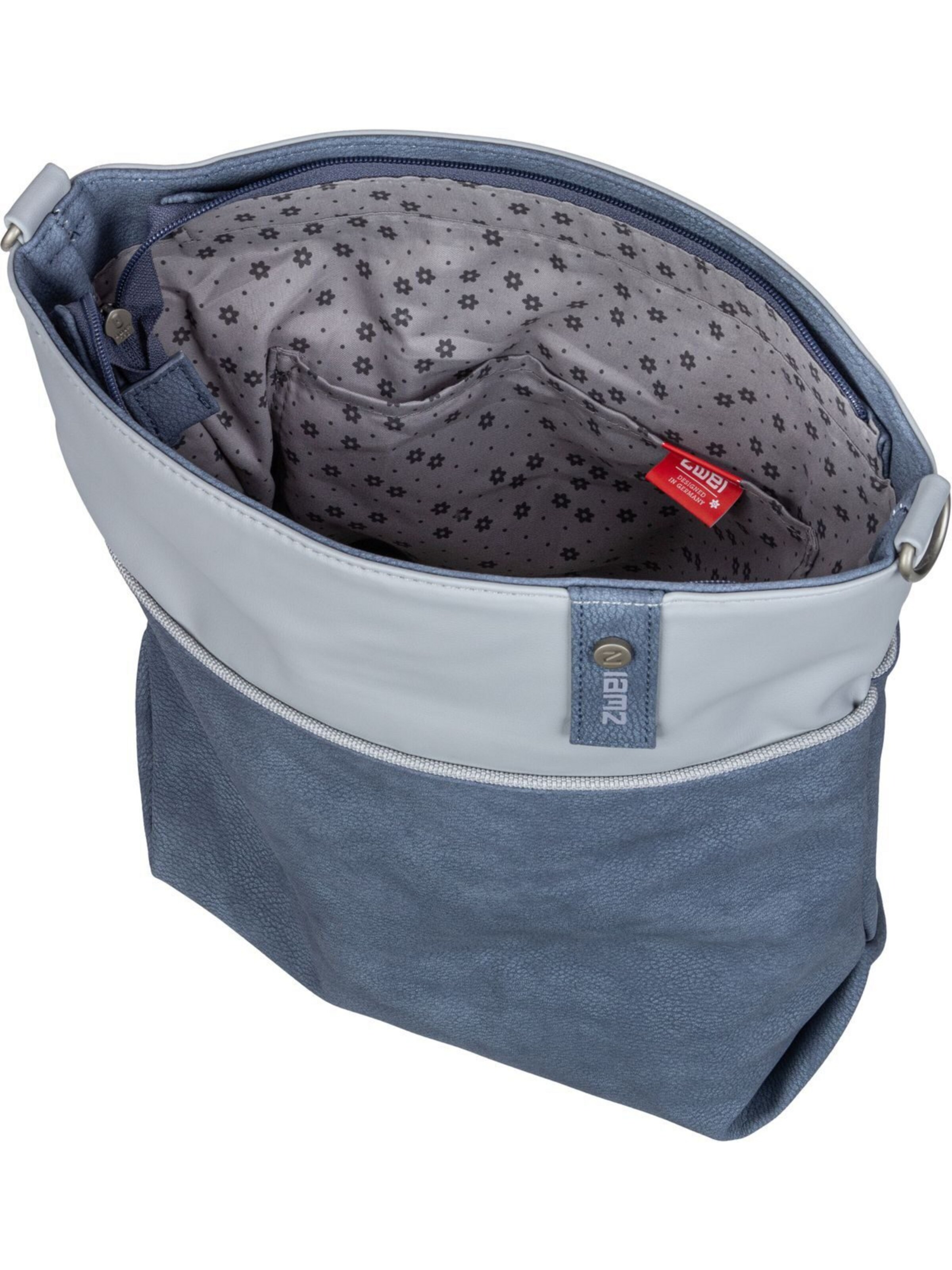 Borsa a tracolla 'Jana J12' di ZWEI in blu