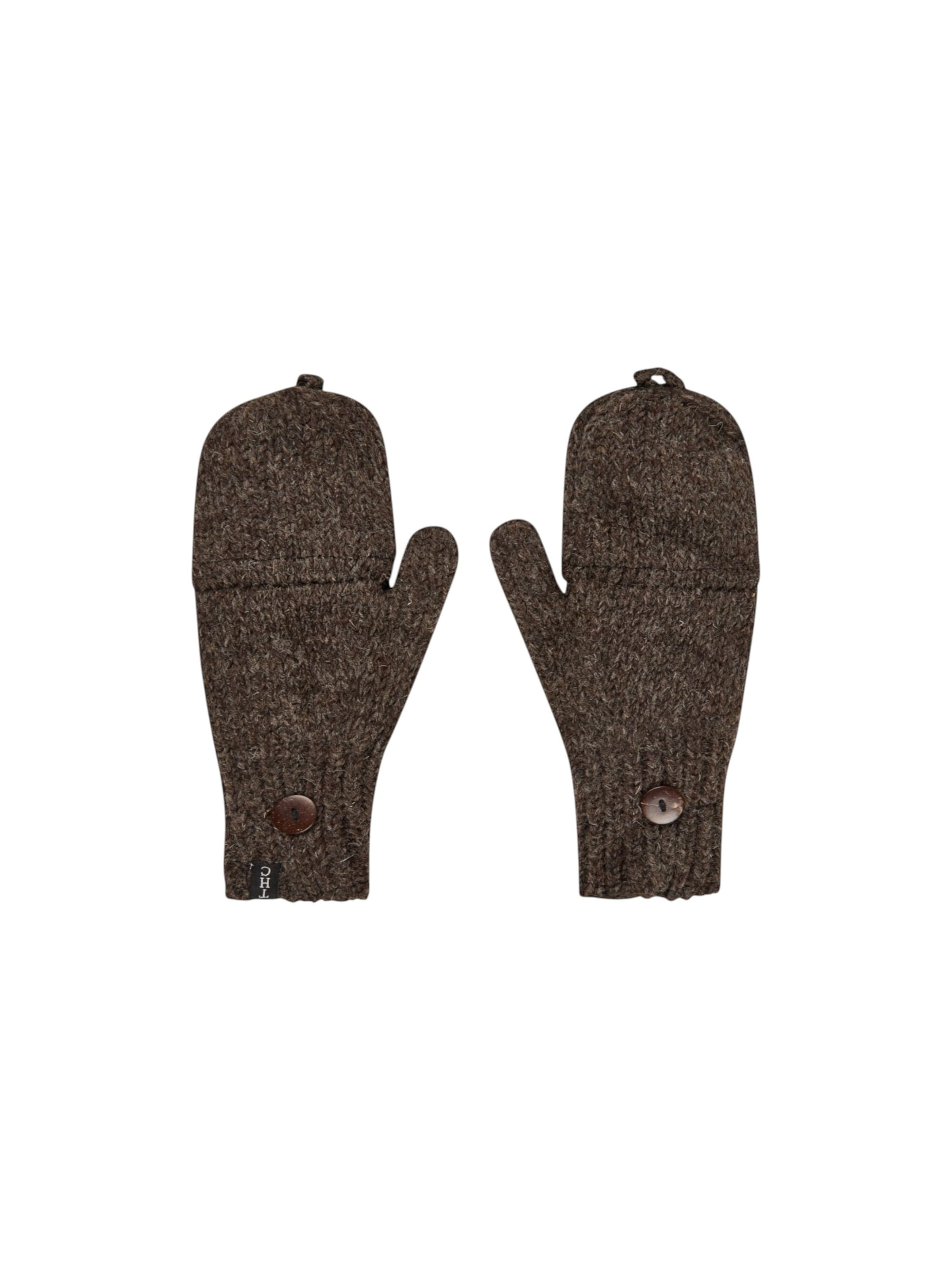 THC Natural Line Fäustlinge‌‌‌‌‌ in schoko, Produktansicht