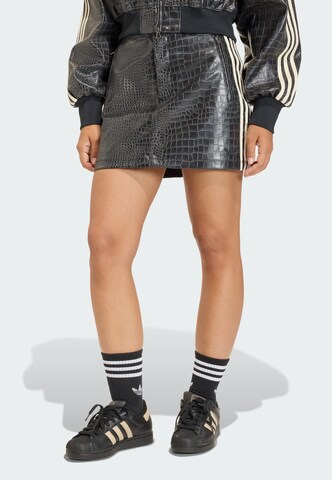 ADIDAS ORIGINALS Rock in Schwarz: Vorderseite