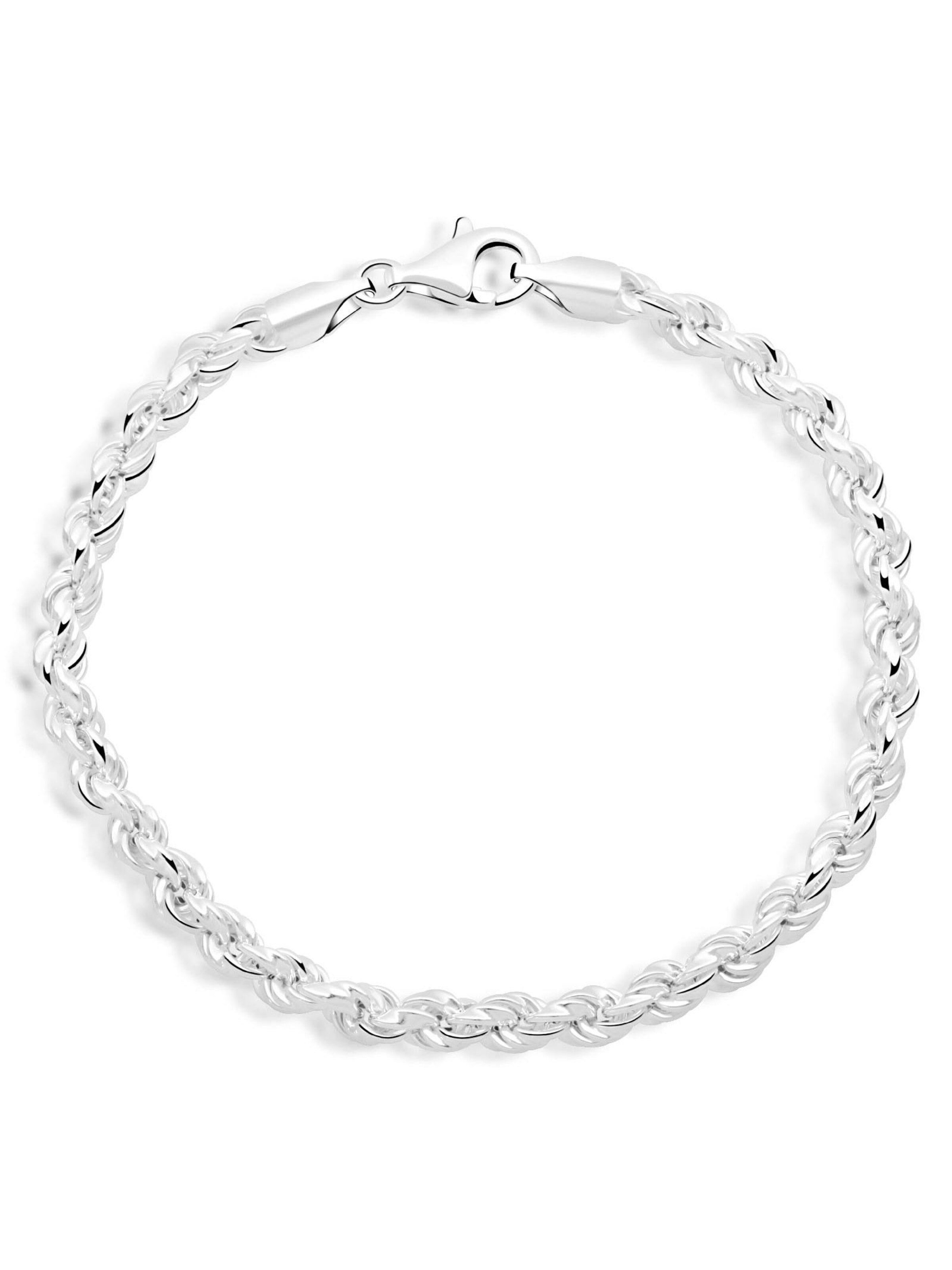 Tony Fein Bracelet 'Kordel' in Silver: front