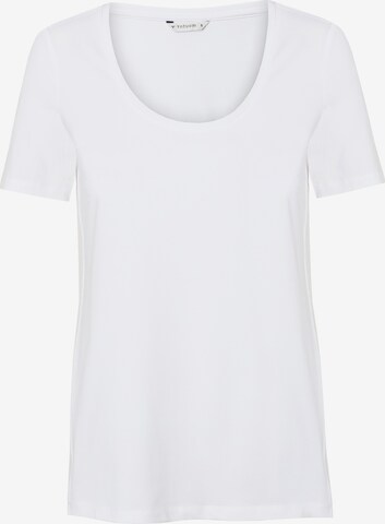TATUUM Μπλουζάκι 'AMO' σε λευκό: μπροστά