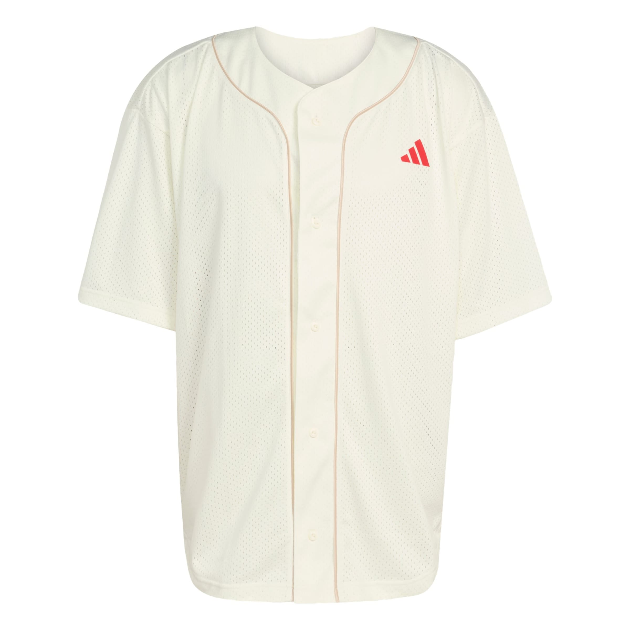 ADIDAS SPORTSWEAR - Ajuste confortable Camisa funcional 'Stadium' en blanco: frente