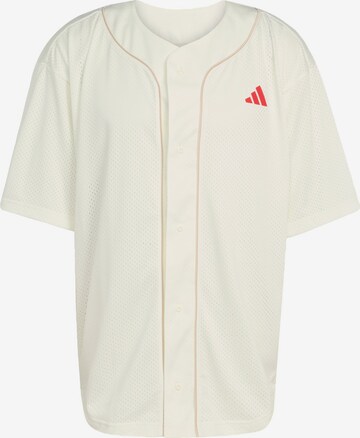 Chemise fonctionnelle 'Stadium' ADIDAS SPORTSWEAR en blanc : devant