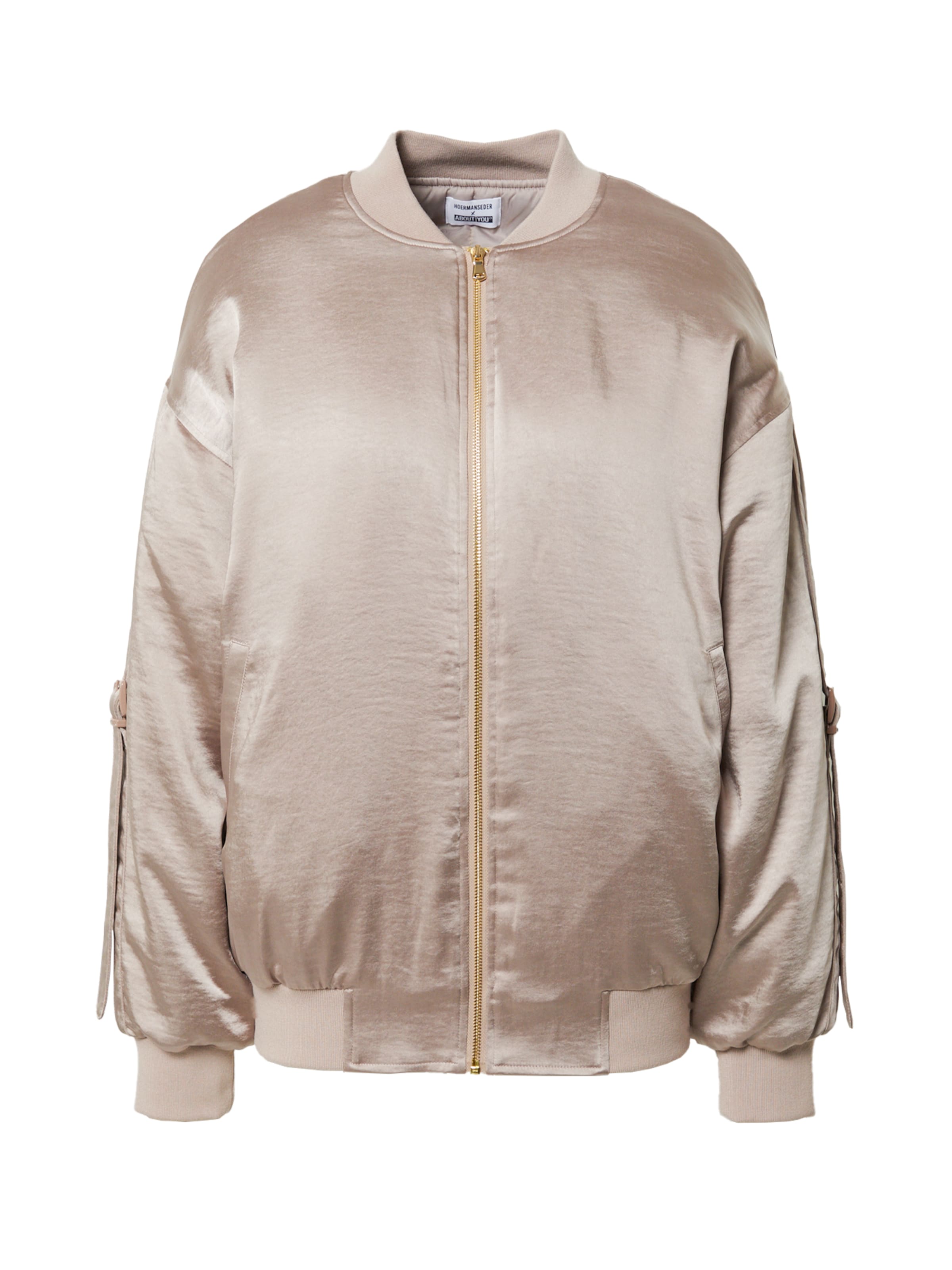 Hoermanseder Between-Season Jacket 'Elaine' in Grey: front