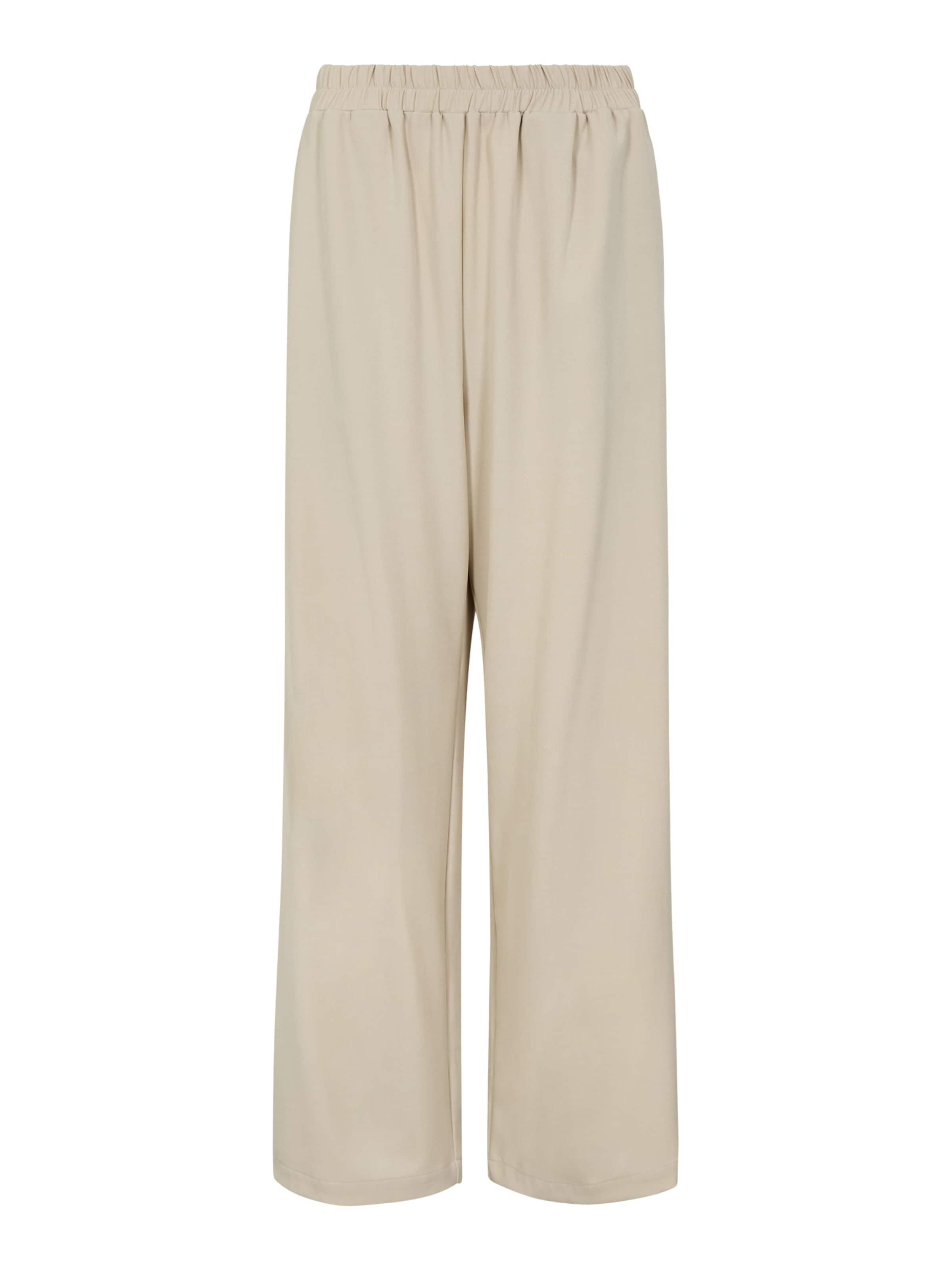 Apricot Wide leg Pants ' ' in Beige: front