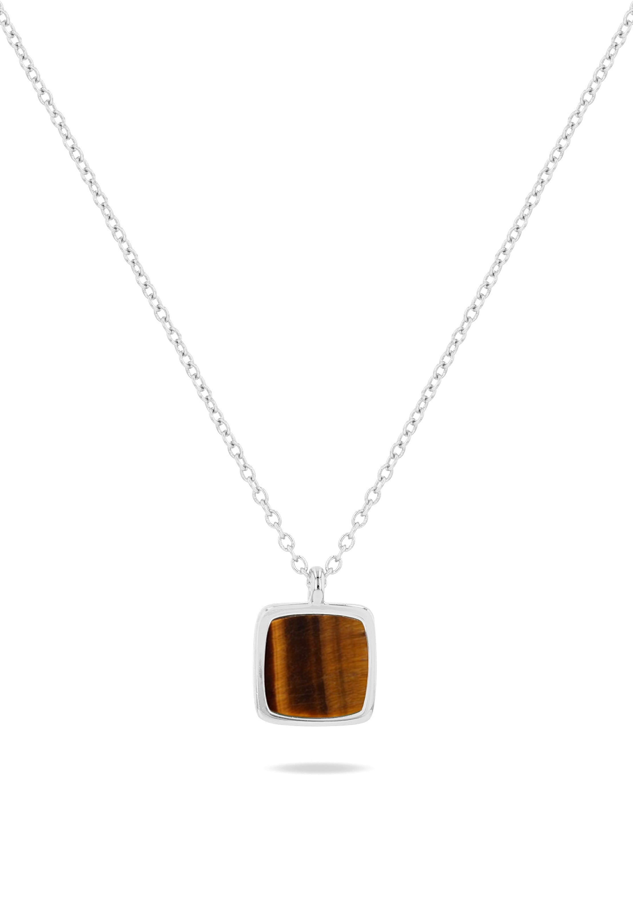 Commen Lines Necklace in Silver