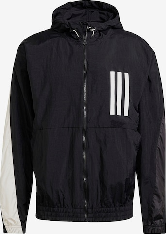 ADIDAS SPORTSWEAR - Chaqueta de montaña en negro: frente