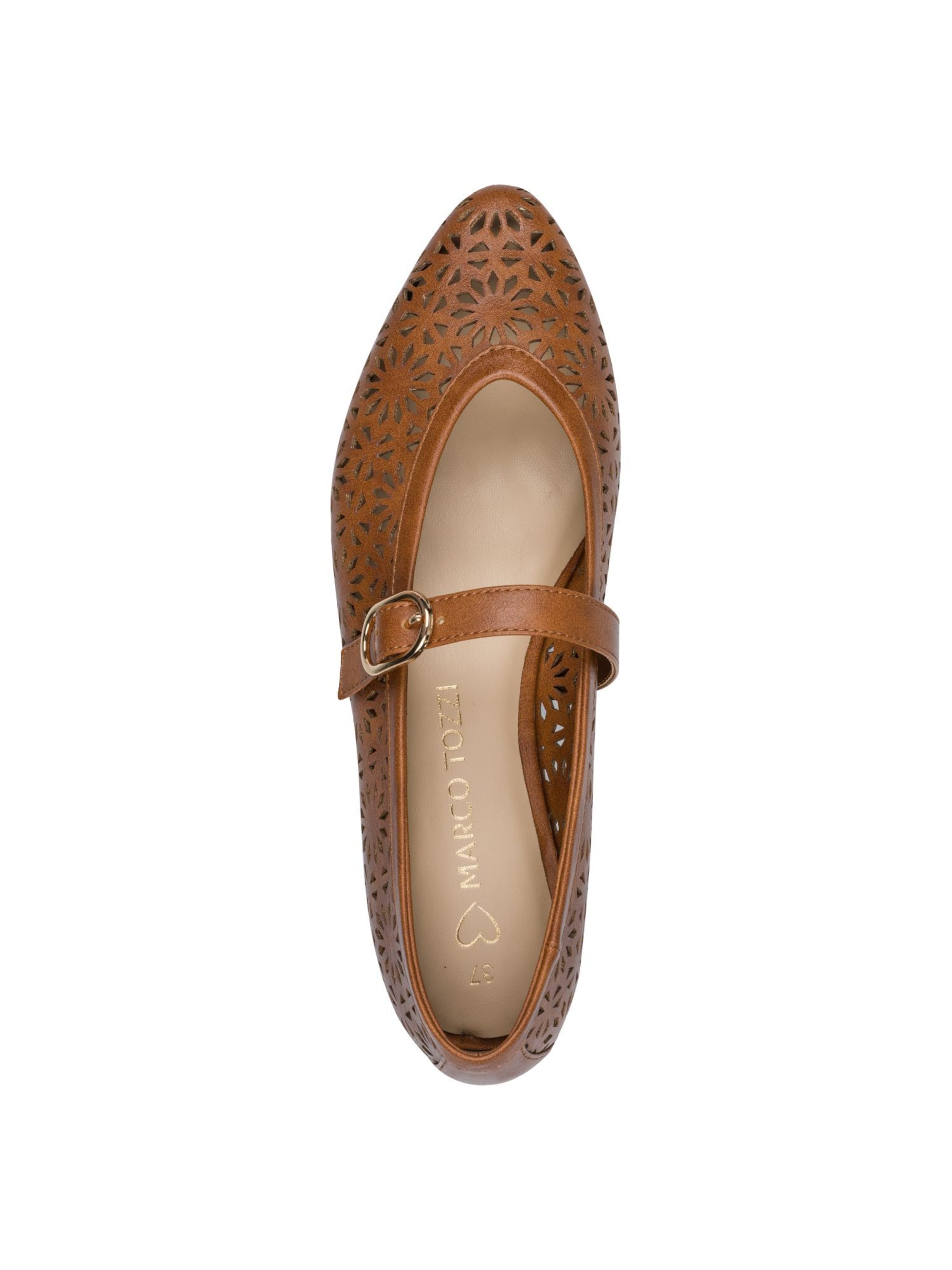 Ballerines à lanières MARCO TOZZI en marron