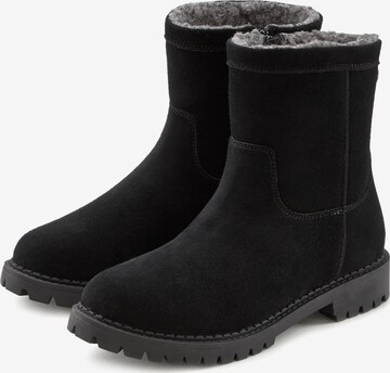 LASCANA Snow boots in Black