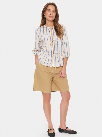 SAINT TROPEZ Blouse 'KotrinaSZ' in Blue