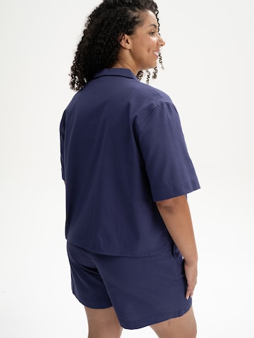 MELA Blouse 'Tavleen' in Blauw