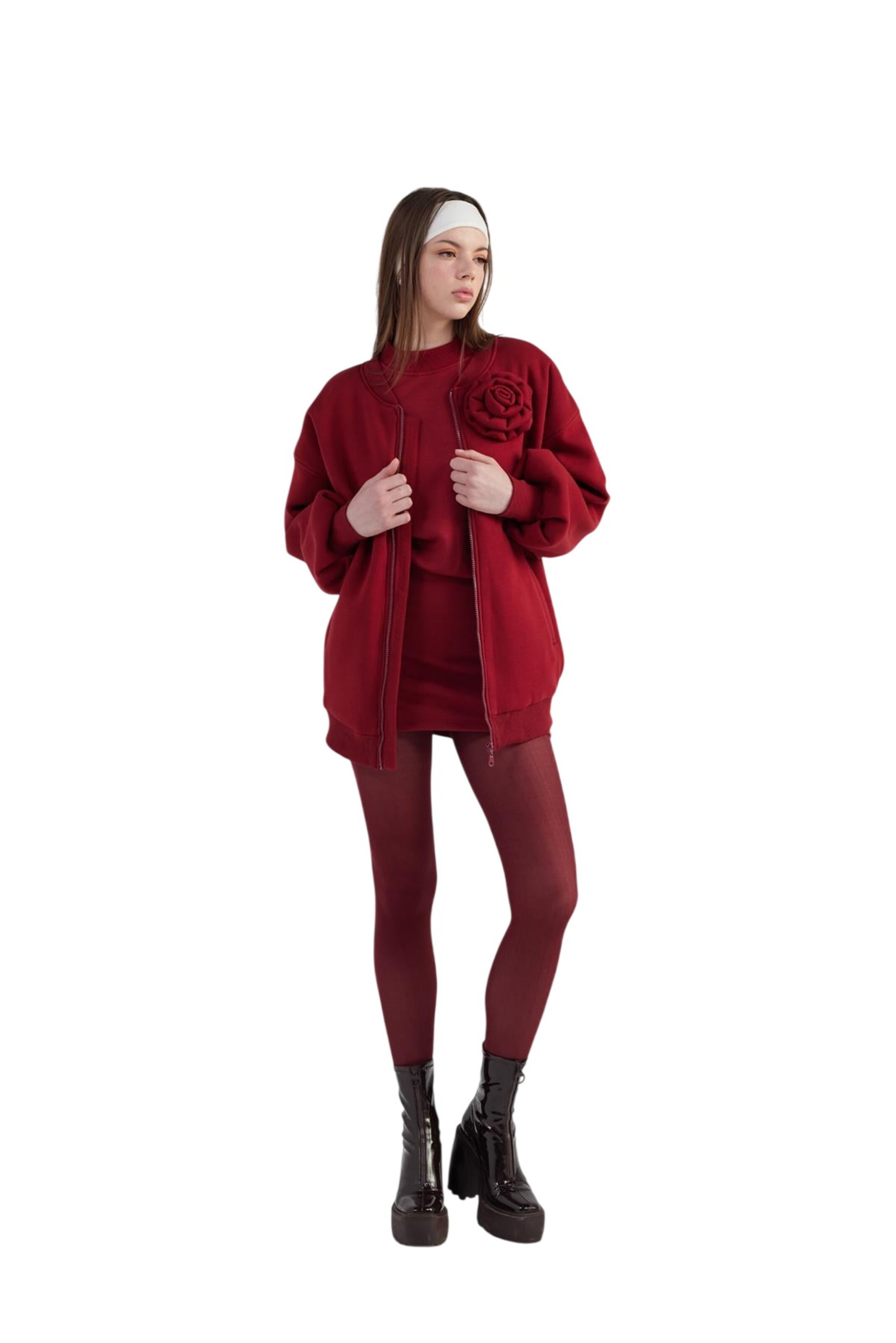 HOLLY LOLLY Between-season jacket in Red