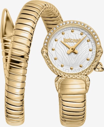 Just Cavalli Analoguhr in Gold: Vorderseite