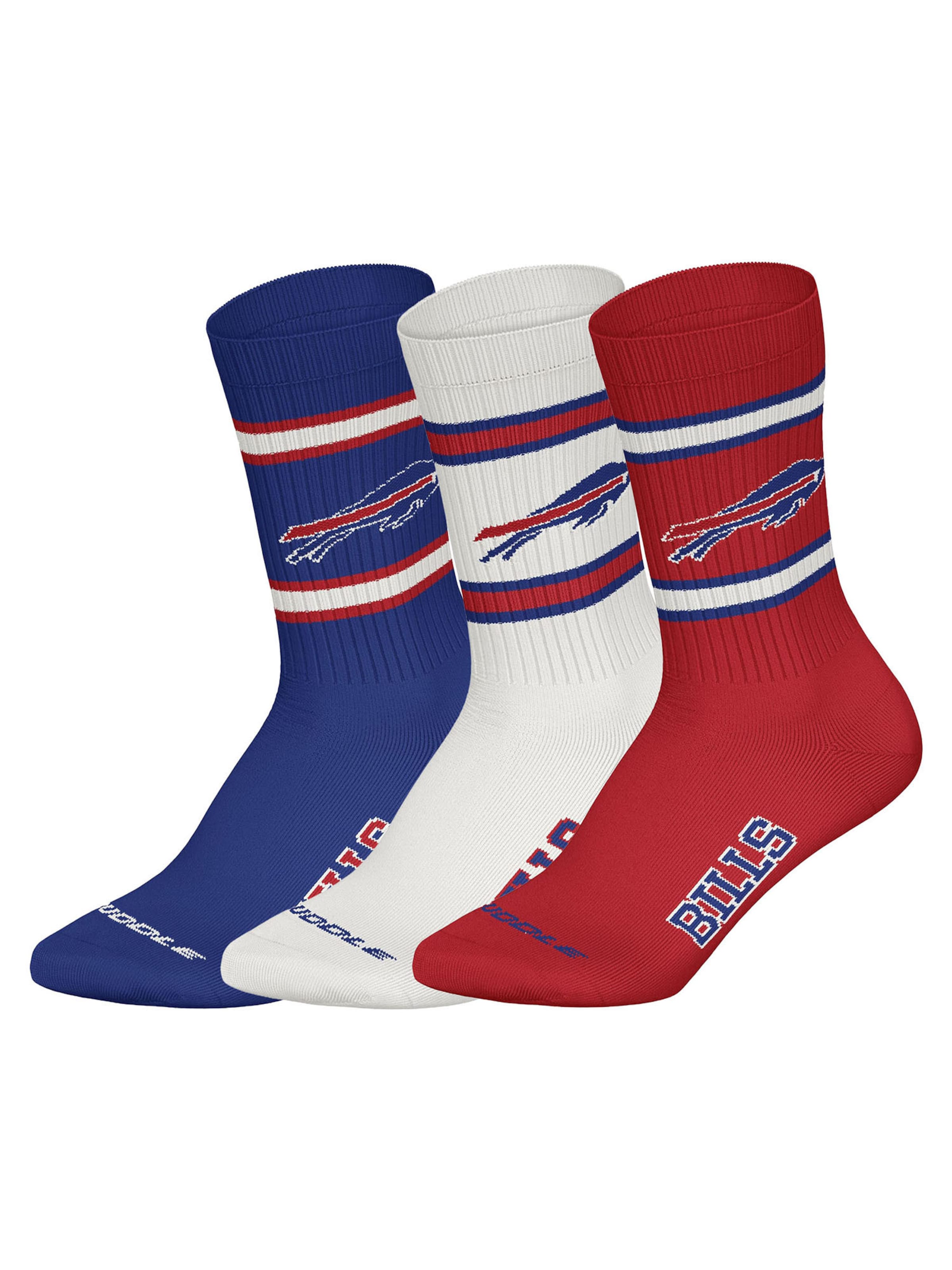 Huddle Freizeitsocken ' NFL Buffalo Bills Crew ' in Blau: Vorderseite