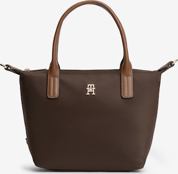 Sacs à main 'Popette' TOMMY HILFIGER en marron : devant