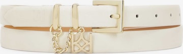 Kazar Riem in Beige: voorkant