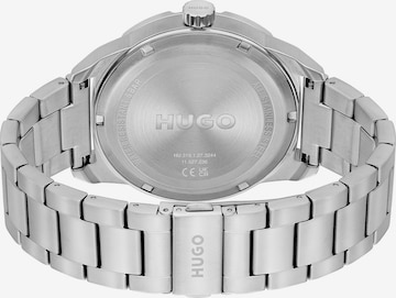 HUGO Red Analog watch in Silver