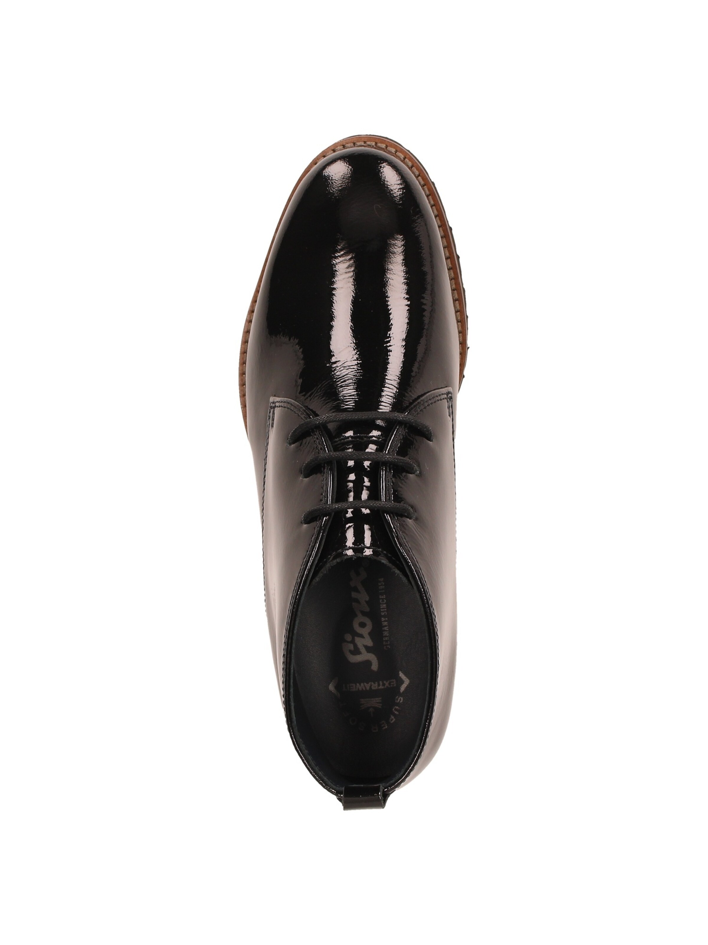 SIOUX Schnürschuh'Meredith-702-H' in Schwarz